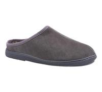 Hush Puppies Mens Ashton Suede Slippers (6 UK) (Grey)