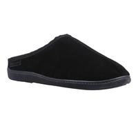 Hush Puppies Mens Ashton Suede Slippers (Black) - Size UK 6