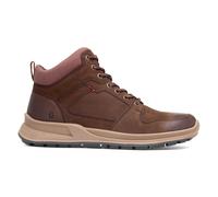 Hush Puppies Mens Boots Brown Adults Ankle Leather Cushioned Gripped Arnie SIZE