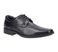 Hush Puppies Mens Brandon Leather Shoes (Black) - Size UK 12