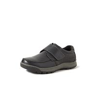 Hush Puppies Mens Casper Leather Shoes (11 UK) (Black)