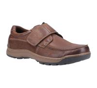 Hush Puppies Mens Casper Leather Shoes (Brown) - Size UK 10