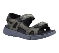 Hush Puppies Mens Castro Sandals - Khaki Green - Khaki Green - 6 UK