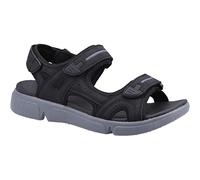 Hush Puppies Mens Castro Sport Sandal, Black, 10 UK