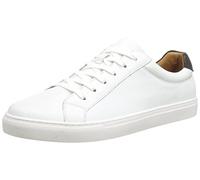 Hush Puppies Men's Colton Cupsole Trainers, White, 10