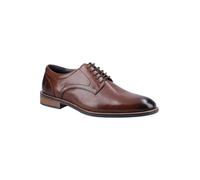 Hush Puppies Damien Lace Up Leather Men's Chocolate Lace-Up Shoes UK 7
