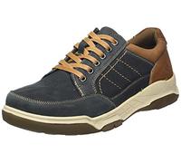 Hush Puppies Mens Finley Sneaker, Navy, 10 UK