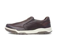 Hush Puppies Men's Fletcher Moccasin, Coffee, 12 UK