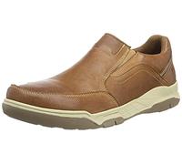 Hush Puppies Men's Fletcher Moccasin, Tan, 9 UK
