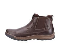 Hush Puppies Gavin MEMORY FOAM Boots Mens - Brown Leather - Size UK 6
