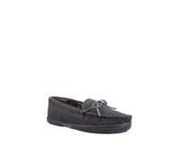 Hush Puppies Men's Grey 'Ace' Suede Slipper | Size: 8 Hush Puppies Grey 8