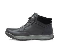 Hush Puppies Grover MEMORY FOAM Boots Mens - Black Leather - Size UK 12