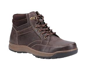 Hush Puppies Men's Grover Ankle Boot, Tan, 7 UK