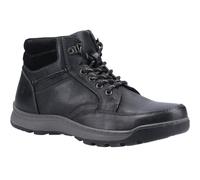 Hush Puppies Mens Grover Leather Boots (Black) - Size UK 6