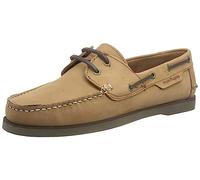 Hush Puppies Men's Henry Boat Shoe, Tan, 6