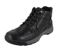 Hush Puppies Mens Hush Puppies Ankle Boots Vernon Lace Boot - Black - UK 12