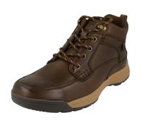 Hush Puppies Mens Hush Puppies Ankle Boots Vernon Lace Boot - Brown - UK 12