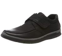 Hush Puppies Jasper Slip-On Men'sLeather Shoes: Black/UK -13