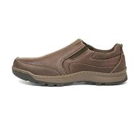 Hush Puppies Men's Jasper Moccasins, Brown Brown 000, 9 UK
