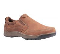 Hush Puppies Mens Jasper Slip On Leather Shoes / N/A N/A FS6073