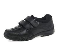 Hush Puppies Boys Shoes Jezza Senior - Leather & Textile, Padded - UK 6.5 (US 7, EU 23.5)