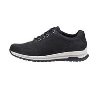 Hush Puppies Men's Joseph Lace Up Sneaker, Black Nubuck, 8 UK