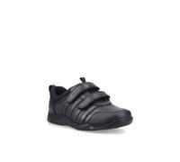 Hush Puppies Men's Josh Touch Fastening Trainer in Black | Size: 4 Hush Puppies Black 4