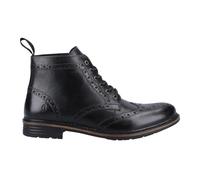 Hush Puppies Mens Joshua Leather Ankle Boots (Black) - Size UK 12