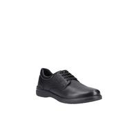 Hush Puppies Marco Mens Classic Lace Shoes, Black, 6 UK