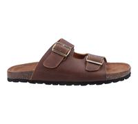Hush Puppies Mens Nash Leather Sandals - Brown