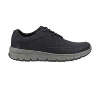 Hush Puppies Mens Nelson Leather Lace Up Trainers (Black) - Size UK 9