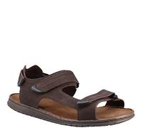 Hush Puppies Men's Neville Quarter Strap Sandal, Brown, 8