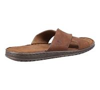 Hush Puppies Men's Nile Cross Over Sandal, Brown, 9 UK