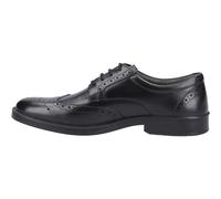 Hush Puppies Men's Leather Brogue Mens Smart Shoes Black, 9