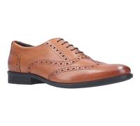 Hush Puppies Mens Oaken Brogue Leather Shoe (Brown) - Size UK 10