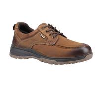 Hush Puppies Mens Percy Leather Lace Up Trainers FS12084