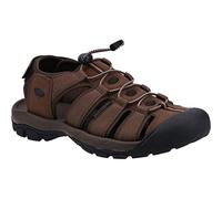 Hush Puppies Men's Peru Sandal, Brown, 12