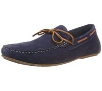 Hush Puppies Men's Reuben Boat Shoe, Navy, 7 UK