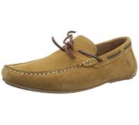 Hush Puppies Men's Reuben Boat Shoe, Tan, 12