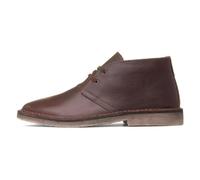 Hush Puppies Men's Chukka Boots Samuel – Leather, Lace-Up, Memory Foam – Brown UK 12