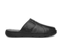 Hush Puppies Mens Sandals Black Adults Mule Leather Slip On Gripped Carson SIZE