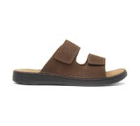 Hush Puppies Mens Sandals Brown Mule Easy Fasten Slip On Leather Eugene SIZE