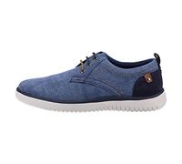 Hush Puppies Men's Sandy Lace Up Sneaker, Navy, 9 UK