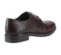 Hush Puppies Santiago Leather Men's Brown Brogues Shoes - UK 12 / EU 46 / US 13