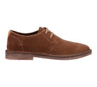 Hush Puppies Mens Scout Suede Shoes - Tan