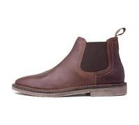 Hush Puppies Shaun Mens Boots HPM2000-187-1 Men's Brown Slip Chelsea