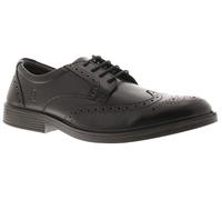 Hush Puppies Nolan Mens Classic Fashion Leather Brogues Black