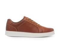 Hush Puppies Mens Shoes Tan Adults Lace Up Leather Cushioned Madden SIZE