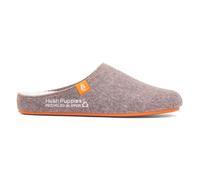 Hush Puppies Mens Slippers Brown Adults Mule Slip On Warm Lining Good SIZE