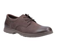 Hush Puppies Mens Trevor Leather Derby Shoes (Brown) - Size UK 6